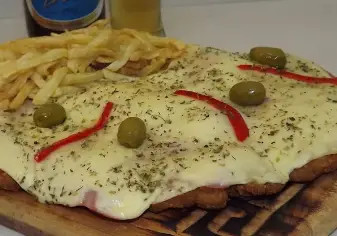 PIZZANESAS MUZZARELLA MILANESA 3 PERSONAS  
